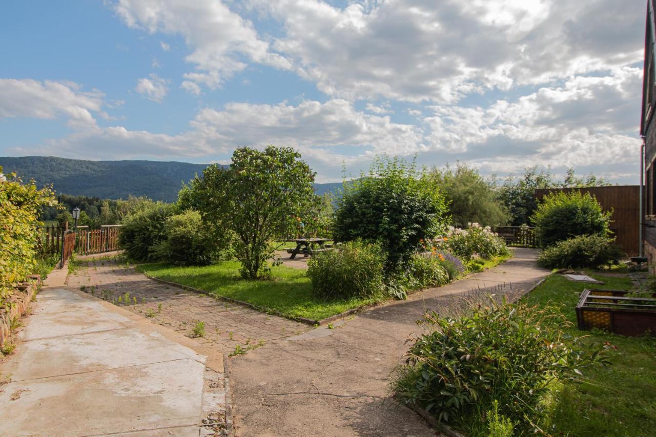 Hotel Obří sud Lázně Libverda Exteriér fotografie