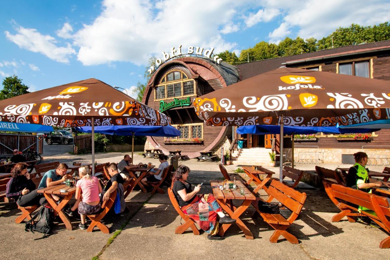 Hotel Obří sud Lázně Libverda Exteriér fotografie